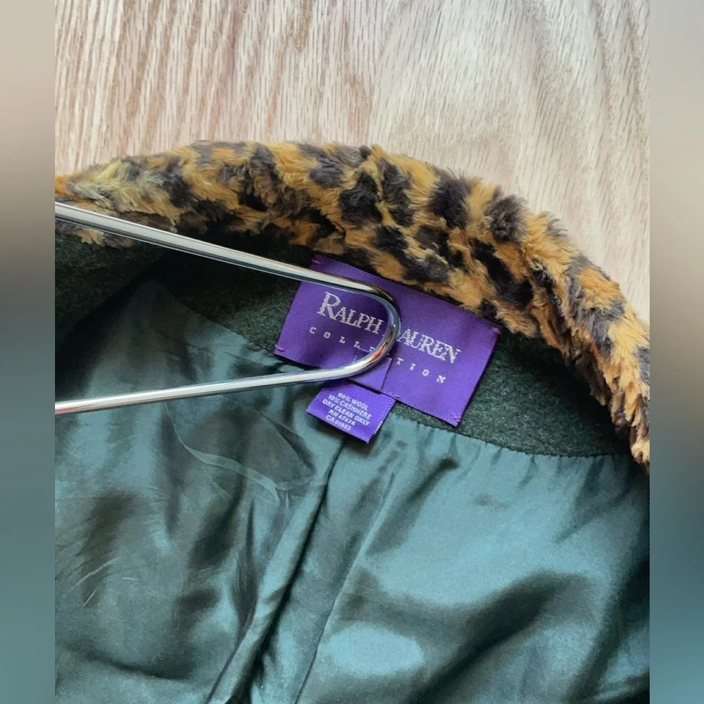 Ralph Lauren, Purple Label Dark Green Blazer. - Picture 6 of 6